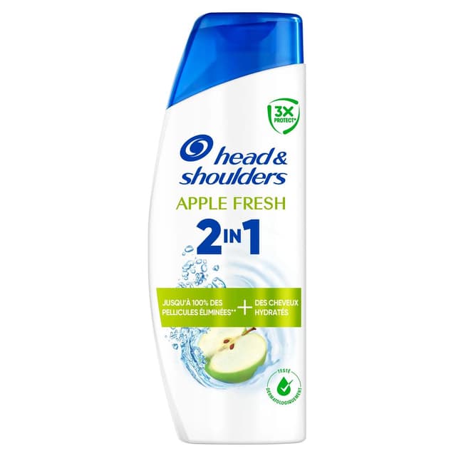 8006530034388 - Head & Shoulders - Shampoing Antipelliculaire 2en1 Pomme Fraîcheur