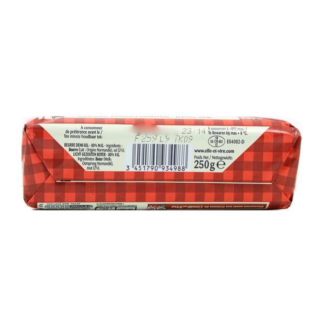 3451790934988 - Elle&Vire - Beurre rouleau 1/2 Sel