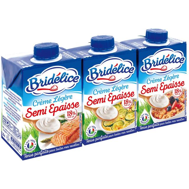 3155251205388 - Bridélice - Crème 18% Mg Légère Semi Epaisse UHT