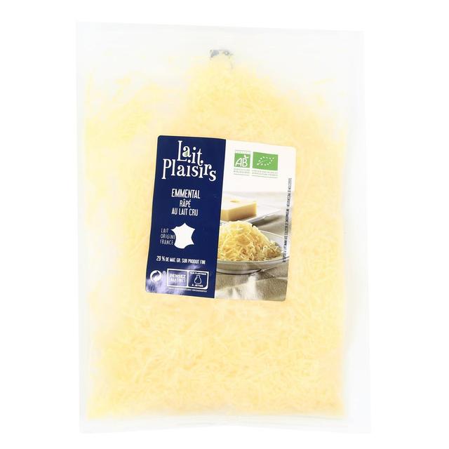 3760099538088 - Lait Plaisirs - Emmental râpé bio au lait cru