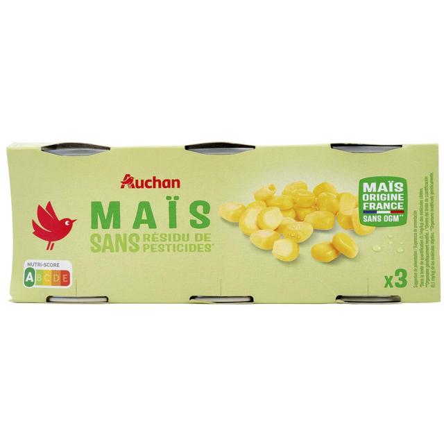 3596710488971 - Auchan - Maïs sans résidu de pesticides