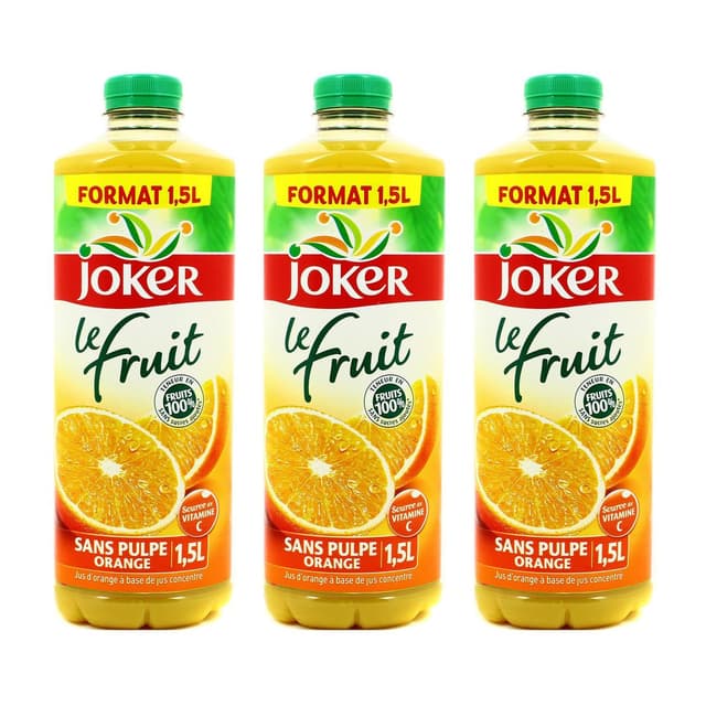 3123340008288 - Joker - Le Fruit jus d'orange