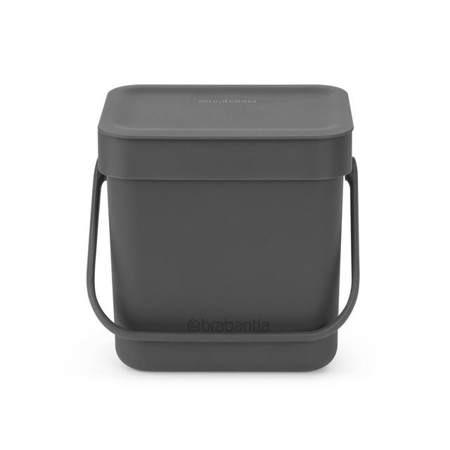 8710755209888 - Brabantia - Poubelle à déchets Sort &go Grey