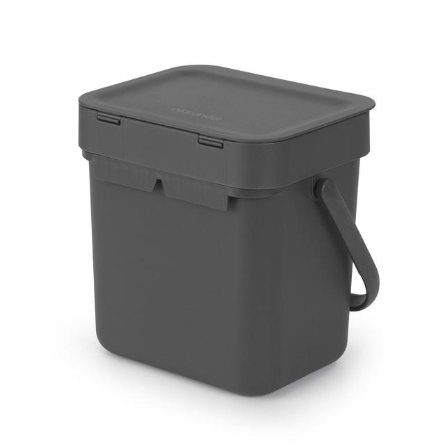 8710755209888 - Brabantia - Poubelle à déchets Sort &go Grey