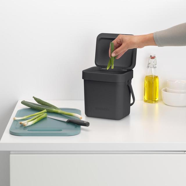 8710755209888 - Brabantia - Poubelle à déchets Sort &go Grey
