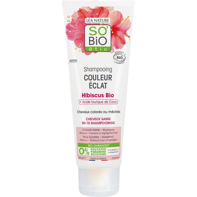3517360019988 - So'Bio - Shampooing couleur éclat Hibiscus Cosmébio