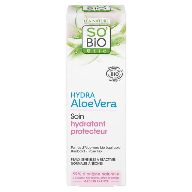 3517360010589 - SO'BiO étic - Soin hydratant protecteur à l'aloé vera Bio