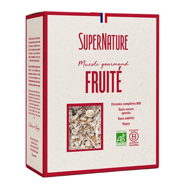 3760372130589 - Super Nature - Muesli Fruité Bio