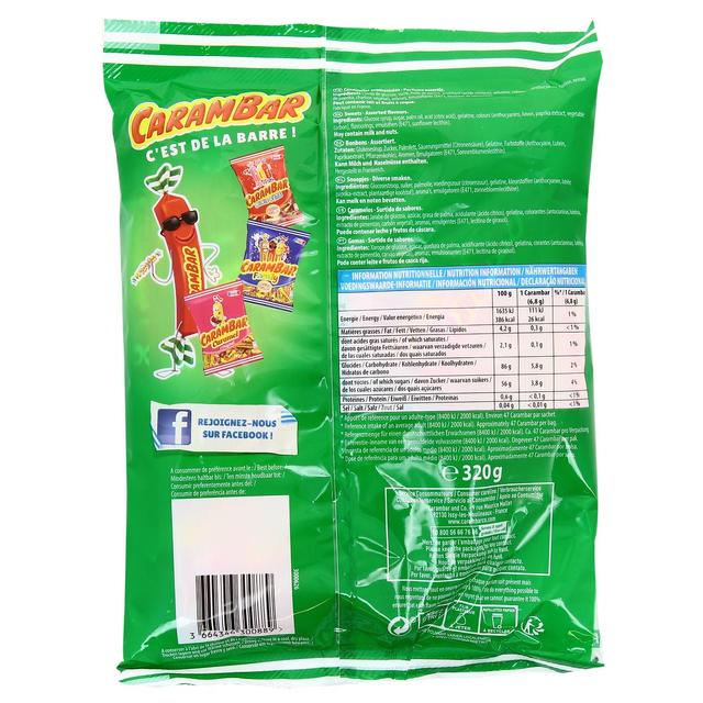 3664346300889 - Carambar - Carambar goûts fruits