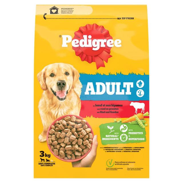4008429161889 - Pedigree - Croquettes Boeuf Légumes pour Chien moyen et grand