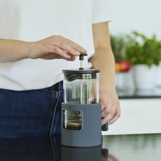 5404035732489 - Point virgule - Cafetière à piston en fonte et verre borosilicate