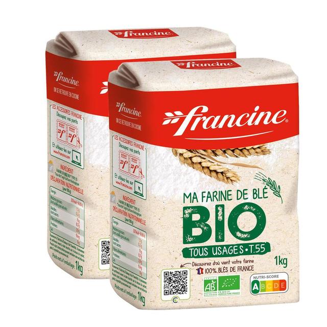 2050000393389 - Francine - Farine de Blé T55 Bio