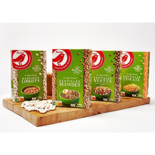 3596710384389 - Auchan - Lentilles vertes