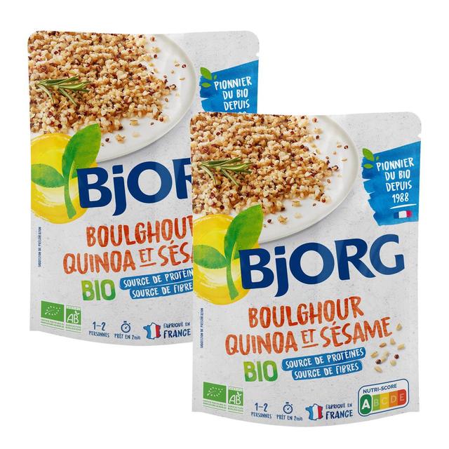 2050000344589 - Bjorg - Boulghour Quinoa Sésame Plat Cuisiné Bio