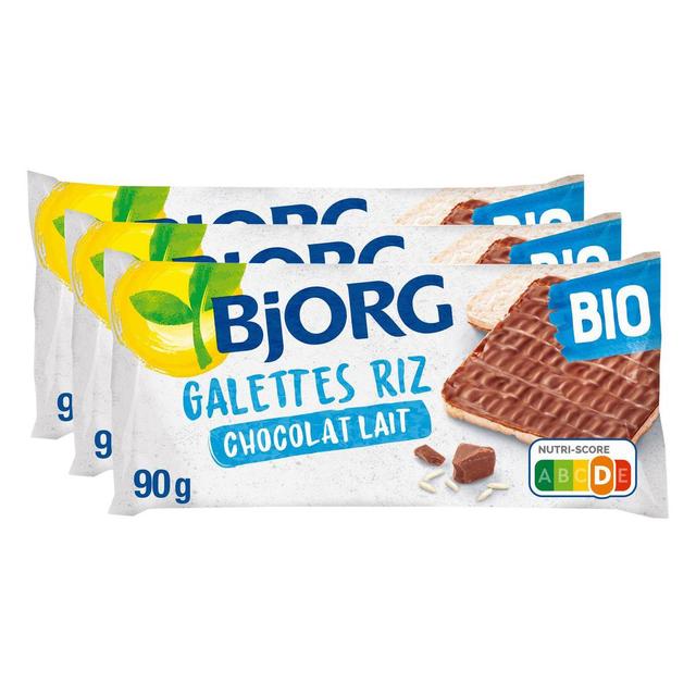 2050000334689 - Bjorg - Galettes Riz Chocolat au Lait Bio