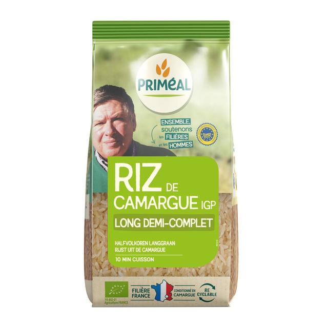 3380380055089 - Priméal - Riz Long 1/2 Complet de Camargue IGP, Bio