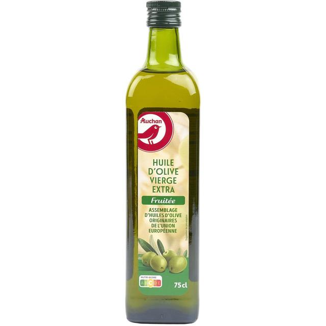 3596710525089 - Auchan - Huile d'Olive Vierge Extra Fruitée