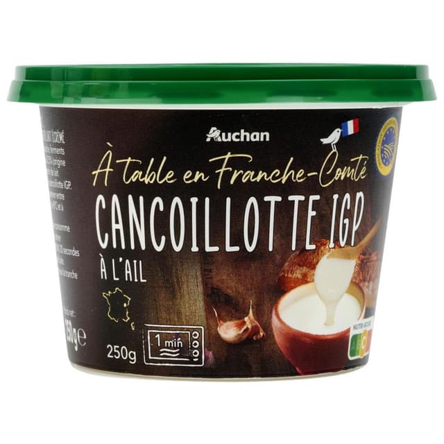 3596710335589 - Auchan Terroir - Cancoillotte à l'Ail IGP