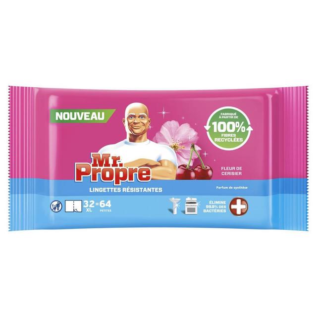 8001841606989 - Mr Propre - Lingette multi-surface fleur de cerisier