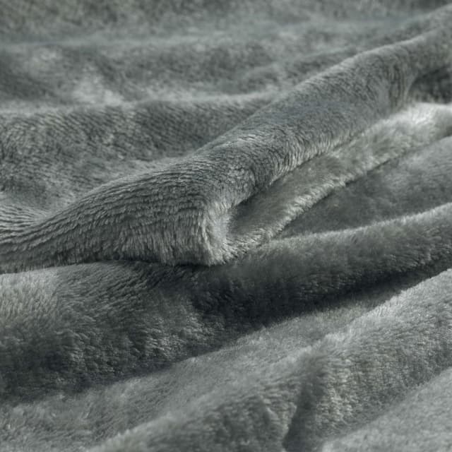 3574386087889 - Douceur D Interieur - Plaid Flanou Gris