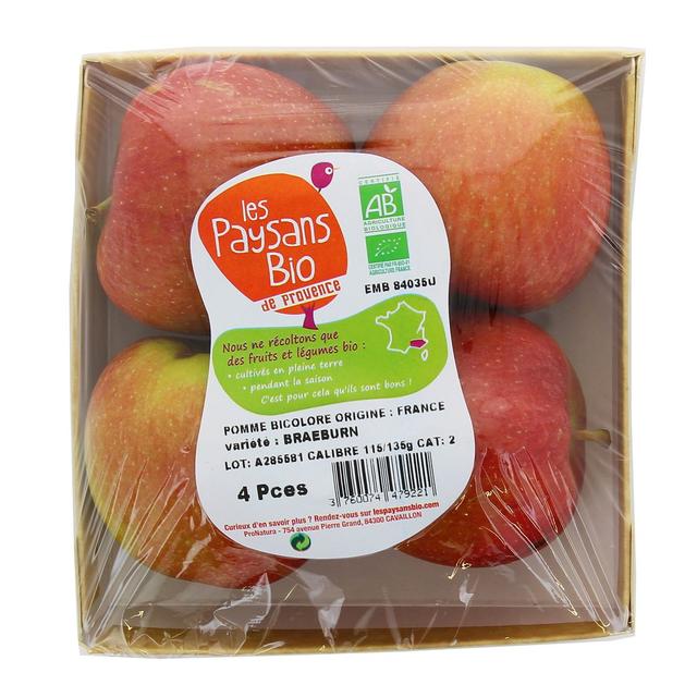 3664641007889 - Les Paysans Bio - Pomme Bicolore Bio