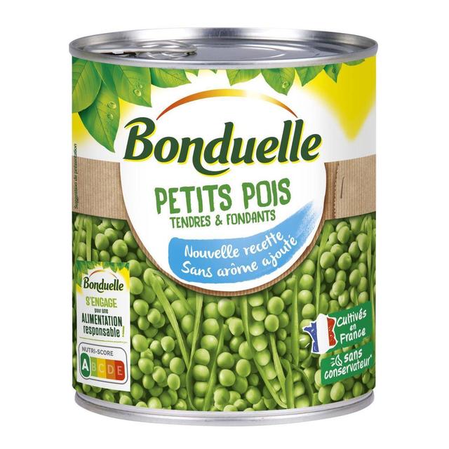 3083681128789 - Bonduelle - Petits pois sans arôme ajouté