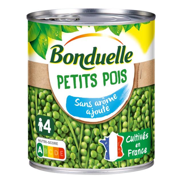 3083681128789 - Bonduelle - Petits pois sans arôme ajouté