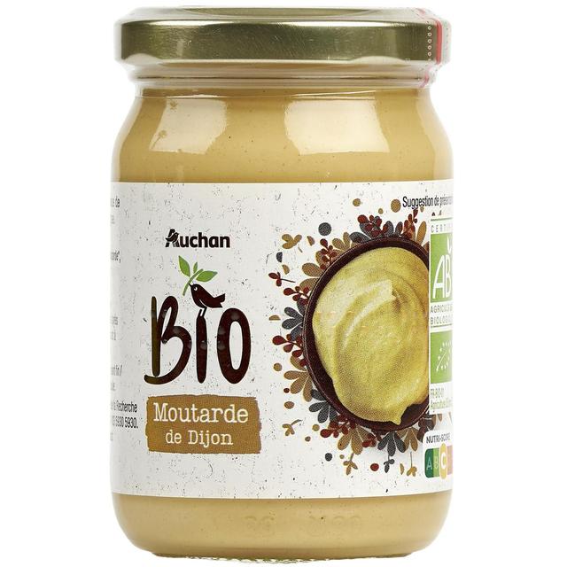 3596710308989 - Auchan BIO - Moutarde de Dijon Bio en bocal