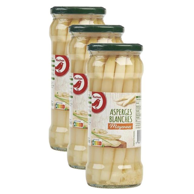 2050000409189 - Auchan - Asperges blanches moyennes en bocal