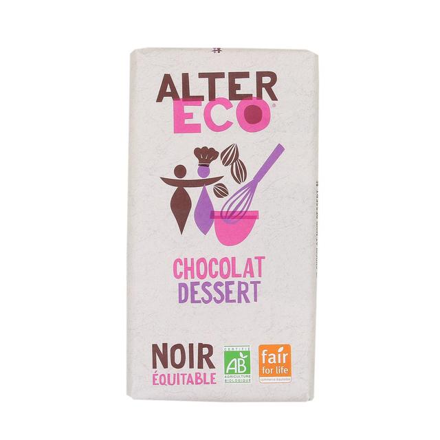 3700214610190 - Alter Eco - Commerce Equitable - Chocolat noir dessert 50% Cacao Bio du Pérou