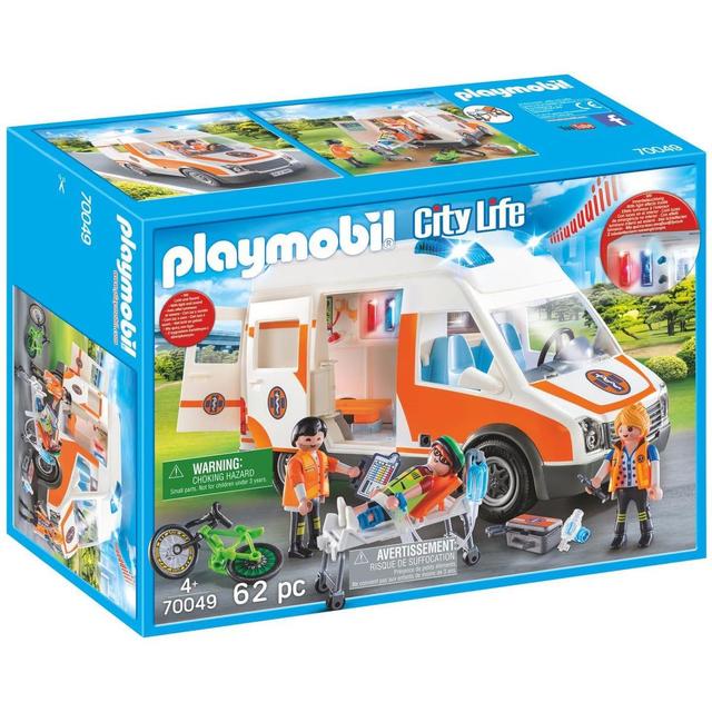 4008789700490 - PLAYMOBIL® City Life - Ambulance et secouristes