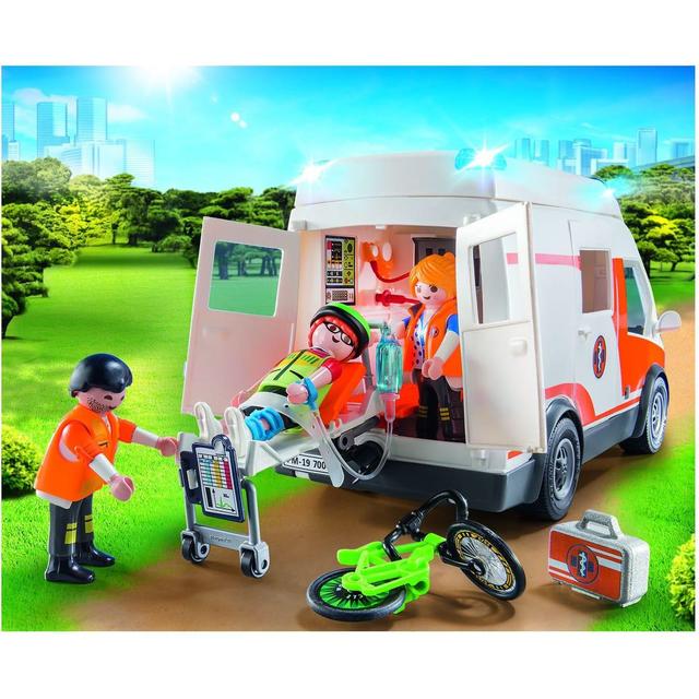 4008789700490 - PLAYMOBIL® City Life - Ambulance et secouristes
