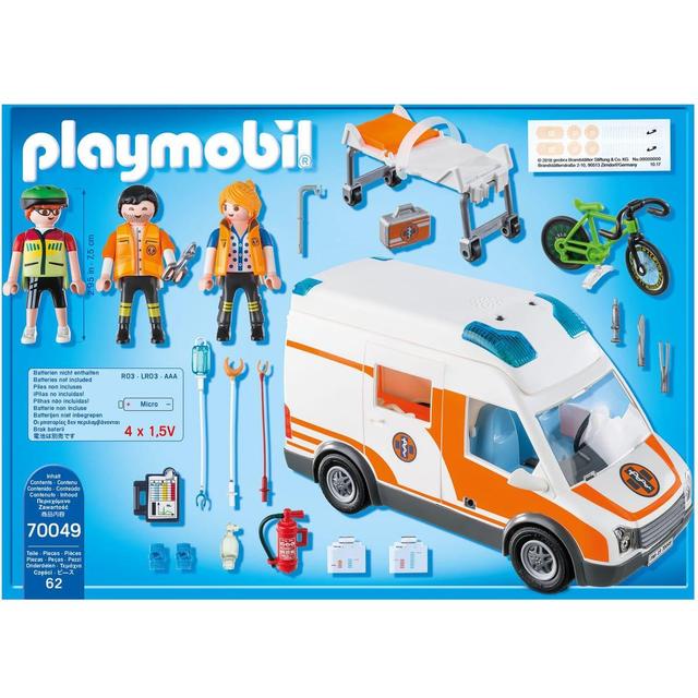 4008789700490 - PLAYMOBIL® City Life - Ambulance et secouristes