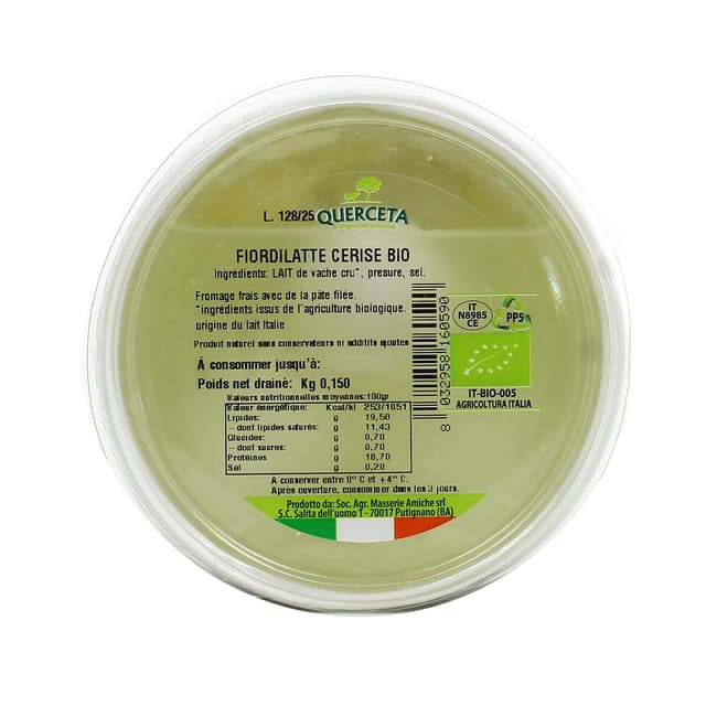 8032958160590 - Querceta - Mozzarella en Cerise, Bio
