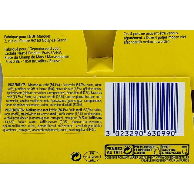 3023290630990 - La laitière - Secret de mousse café
