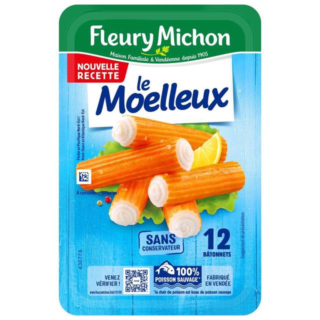 3302740101090 - Fleury Michon - Surimi Moelleux