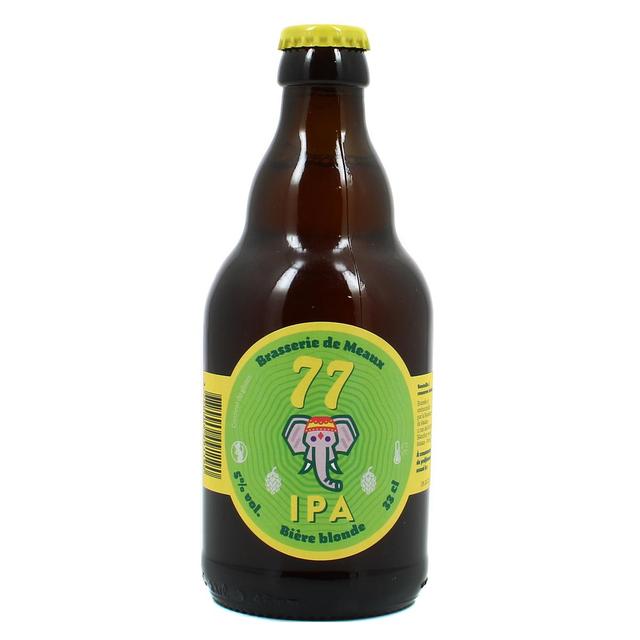 3770009091190 - Brasserie de Meaux - Bière I.P.A blonde 5°