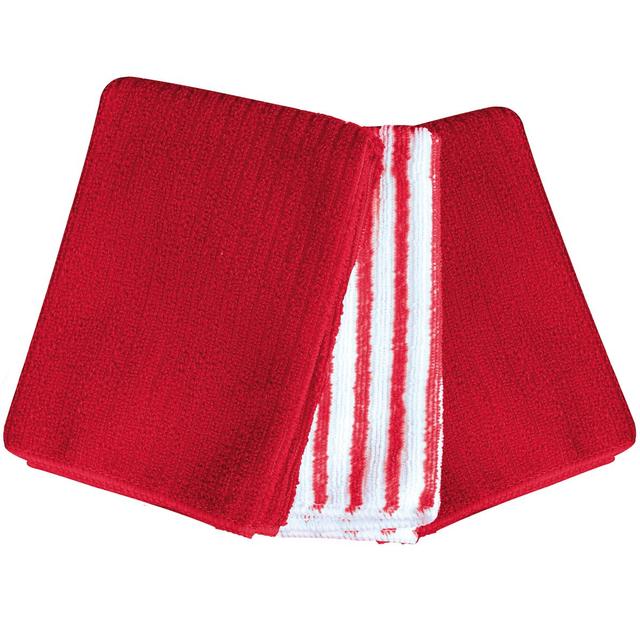 3574387901290 - Douceur D Interieur - 3 torchons microfibre CUISTOT ROUGE
