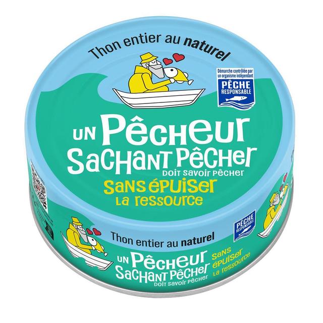 3263670801590 - Un Pêcheur Sachant Pêcher - Thon Entier au Naturel