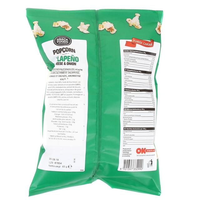 5701397332990 - Snack Foods - Popcorn Jalapeno cheese