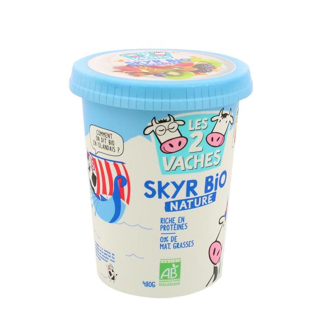 3661344723290 - Les 2 Vaches - Skyr nature bio 0%mg