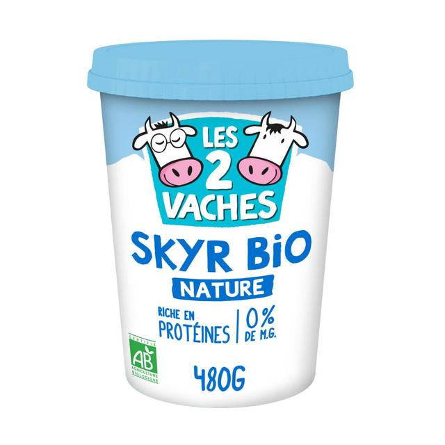 3661344723290 - Les 2 Vaches - Skyr nature bio 0%mg
