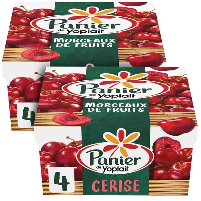 3329770086142 - Panier de Yoplait - Yaourts Cerise