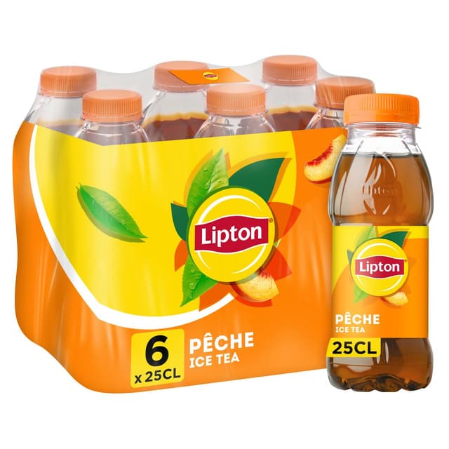 3502110003690 - Lipton - Thé glacé saveur pêche