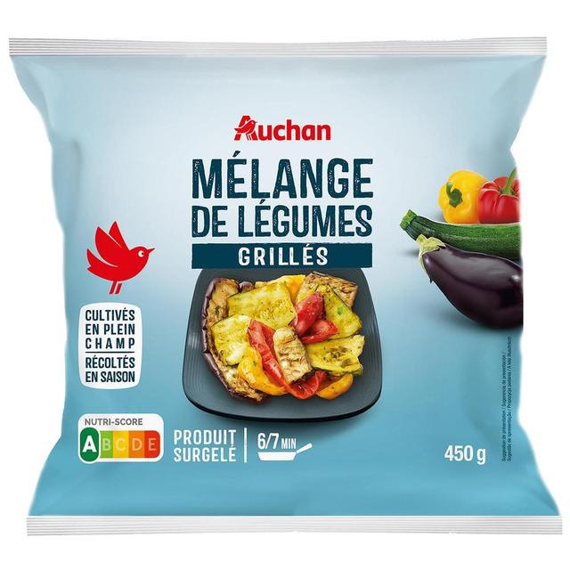 3596710274390 - Auchan - Mélange de légumes grillés