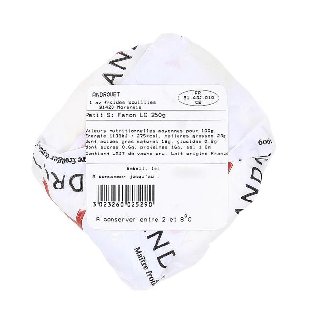 3023260025290 - Androuet, Maître Fromager - P'tit Saint-Faron Triple Crème - Lait de vache cru