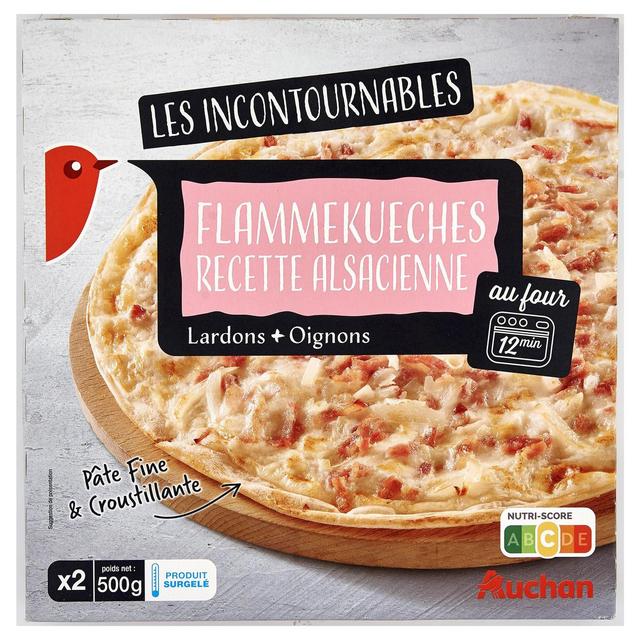 3596710386390 - Auchan - Flammekueches recette Alsacienne x2