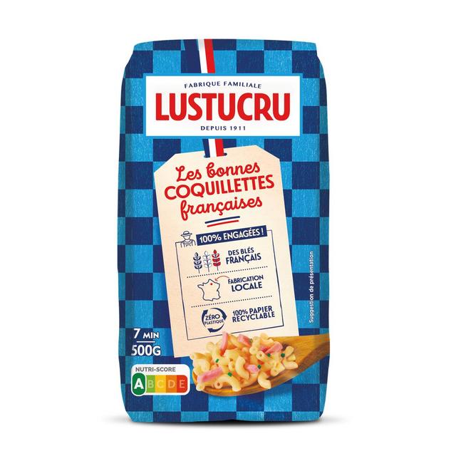 3660861906490 - Lustucru - Pâtes Bonnes Coquillettes Françaises