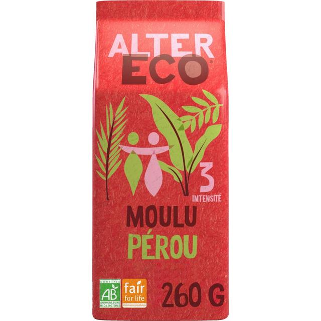 3700214617090 - Alter Eco - Commerce Equitable - Café moulu Arabica Bio du Pérou