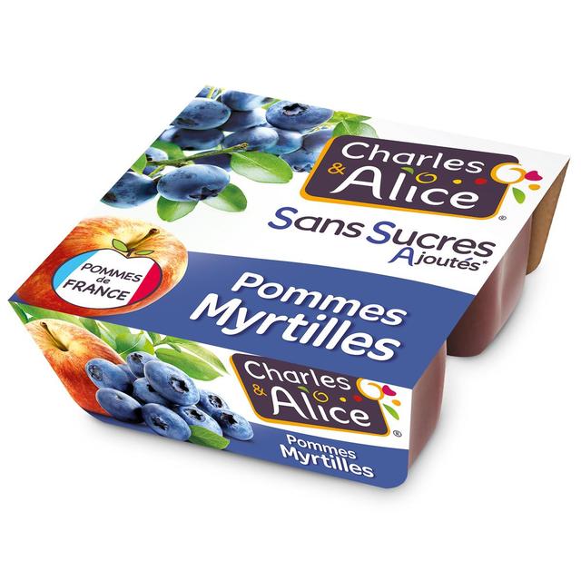 3297760097990 - Charles et Alice - Pomme Myrtilles Sauvages sans sucres ajoutés